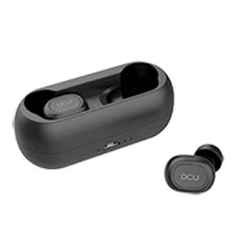 Dcu Earbuds Negro Auriculares Inalámbricos Dsp Bluetooth Con Micrófono Y Estuche-batería Ipx4