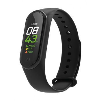 Pulsera De Actividad - Smart Band - Reloj Inteligente - Ip68 - Compatible Con Ios Y Android - Negro - Dcu Tecnologic