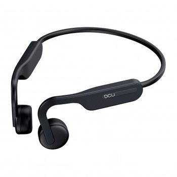 Dcu Tecnologic - Auriculares Bluetooth De Conducción Ósea Open-ear - Negros