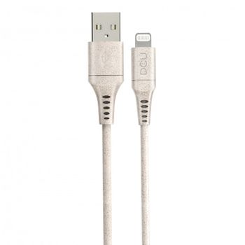 Dcu Tecnologic | Conexion Usb A Lightning Eco Eriendly Compatible Dispositivos Ios 1.5m