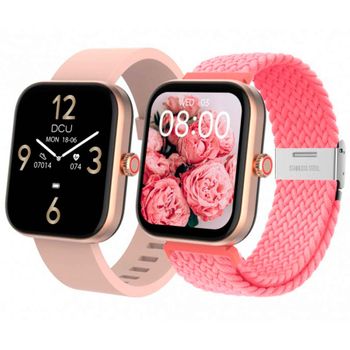 Smartwatch Modern - Reloj Inteligente - Llamadas Y Multideporte - Dos  Correas Incluídas Metal Y Silicona Rosa - Dcu Tecnologic con Ofertas en  Carrefour