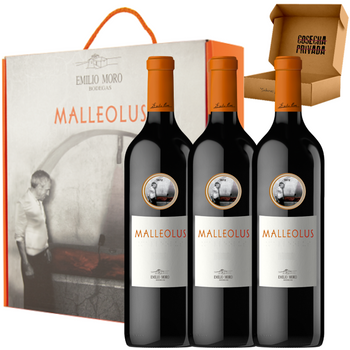 Estuche Malleolus- Vino Tinto Ribera Del Duero 75 Cl, 14,5%