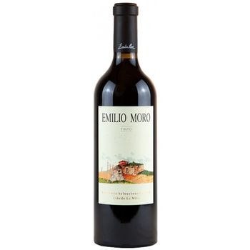 Emilio Moro Vendimia Seleccionada, Vino Tinto Con 12 Meses En Barrica De Roble Americano Y Roble Francés- Ribera Del Duero, 75cl, 15% Vol.