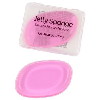 Beautik Pro Esponja Silicona Rosa Jelly Sponge