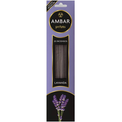 Ambar Incienso Fragancia Lavanda 20 Uds