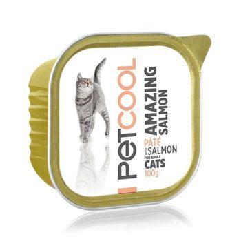 Petcool Amazing Salmon Cat 100 Gr - Pack 32