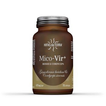 Mico Vir+ Vitamina C Hifas Da Terra  70 Cápsulas