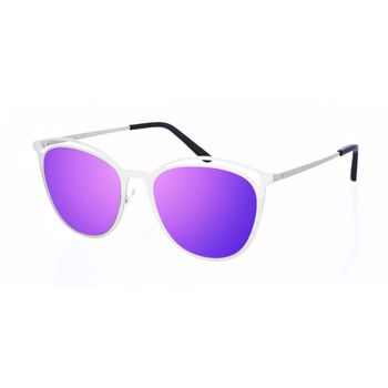 Gafas De Sol Aviador Hombre Mujer Sunglasses Uv400 Espejo Plateado Plata  con Ofertas en Carrefour