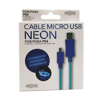 Cable Micro Usb Neon Freatec Ps4