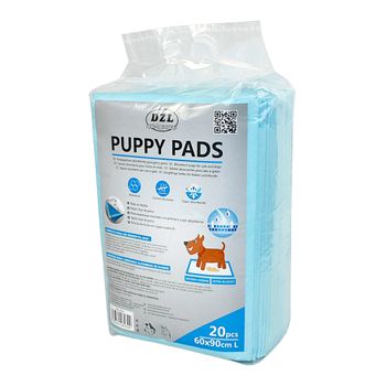 629313 Pack 12 Empapadores Absobentes Para Perros Y Gatos 60x60 Cm Absorbe  Olore