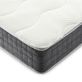 Topper/sobrecolchón Viscoelástico Memory Foam Aloe Vera 90 X 190 X 3 Cm Blanco Vipalia