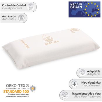 ALMOHADA DE FIBRA ECO – 75 cm. – Chollos y gangas del descanso