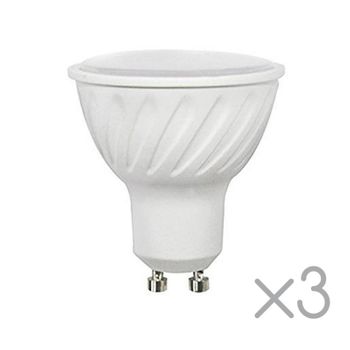 Pack 3 Bombillas Led Gu10 6.2 W Luz Neutra