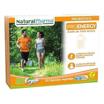 Probiótico Ecológico Proenergy. 30 Cápsulas. Natural Pharma Labs. Aporte De Energía Extra