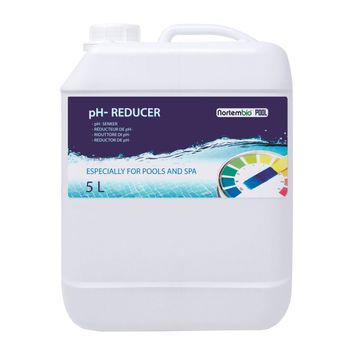 Reductor De Ph 5 L Para Piscina Y Spa. Nortembio. Mejora La Calidad Del Agua. Regulador De Ph 100% Natural