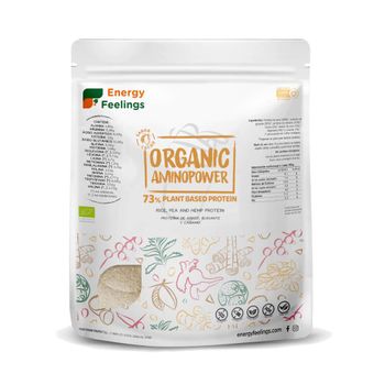 Organic Proteína Vegana 70% Cacao Eco Energy Feelings 500 G