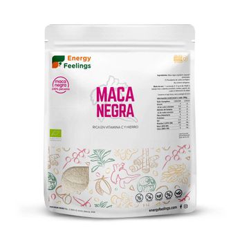 Maca Negra Eco En Polvo Energy Feelings 1 Kg