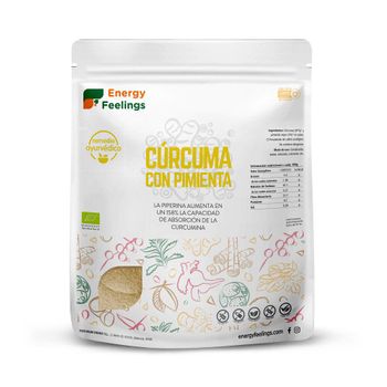 Cúrcuma Con Pimienta Negra En Polvo Eco Energy Feelings (1 Kg)