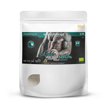 Energy Feelings Org. Proteina Vegana 80% Neutro 1 Kg