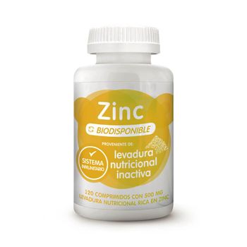 Zinc Biodisponible Comp.(120uu./500mg.)