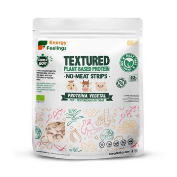 Proteína Vegetal Texturizada (pvt) Tiras De No Carne Ecológica