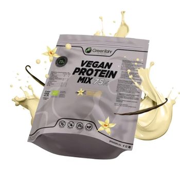 Org. Vegan Protein Mix Eco 75% Vainilla: (750g) Xxl Pack