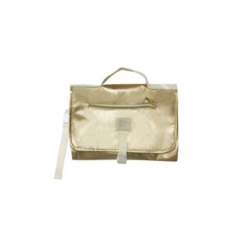 Cambiador De Viaje Gold Leather Petit Alo