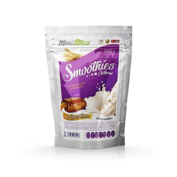 Smoothies Oatmeal | Harina De Avena | Menufitness | Sabor Napolitana | 1 Kg