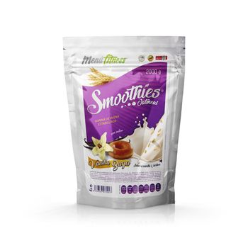 Smoothies Oatmeal | Harina De Avena | Menufitness | Sabor Vainilla Bagel | 1 Kg