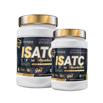 Isatc Manhattan Cfm Isolate + Hydrolyzed | Aislado + Hidrolizado De Proteína 89% | Hypertrophy Nutrition | Sabor Chocolate | 1 Kg