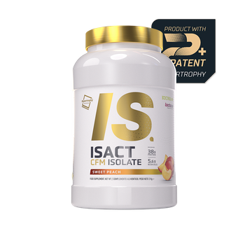 Isatc Cfm Isolate | Concentrado + Aislado De Proteína 80% | Hypertrophy Nutrition | Sabor Melocotón | 1 Kg