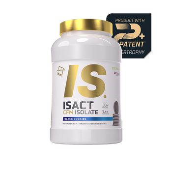 Isatc Cfm Isolate | Concentrado + Aislado De Proteína 80% | Hypertrophy Nutrition | Sabor Black Cookies | 1 Kg