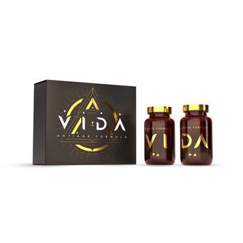 Vida Antiage | Fórmula Antienvejecimiento Revitalizante Y Antioxidante | Hypertrophy Nutrition | 30 + 30 Cap