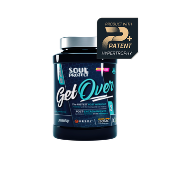 Get Over Isolac® Creapure® Kyowa® Cursol® | Recuperador Post Entrenamiento | Soul Project | Sabor Manzana | 1 Kg