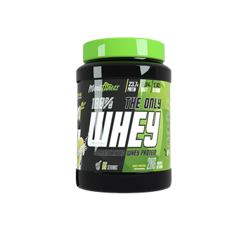 The Only Whey | Concentrado De Proteína 79% | Menufitness | Sabor Fresa Cereza Yogur | 1 Kg