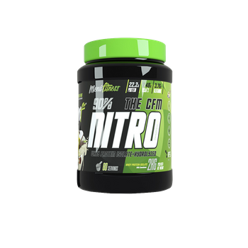 The Cfm Nitro | Aislado + Hidrolizado De Proteína 89% | Menufitness | Sabor Plátano | 1 Kg