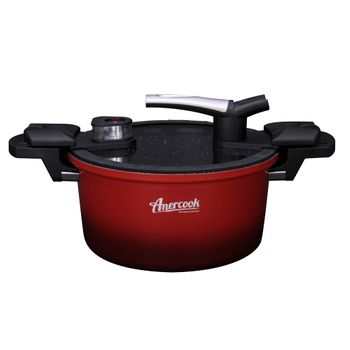 Olla Baja Presion 5l Red Easycook - Amercook