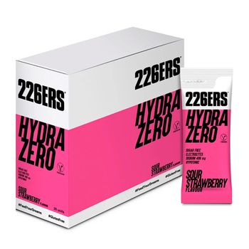 226ers - Hidrazero Monodosis Estuche - 20 Sobres X 7,5 G -  Sabor: Fresa Ácida