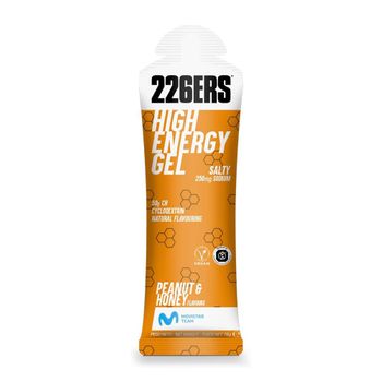 226ers High Energy Gel - 1 Gel X 60 Ml - Gel Energético - 200 Kcal Por Stick -  Sabor: Cac