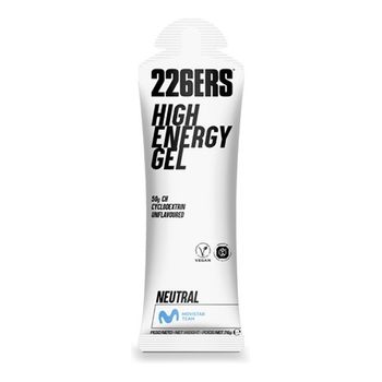 226ers High Energy Gel - 1 Gel X 60 Ml - Gel Energético - 200 Kcal Por Stick -  Sabor: Neu