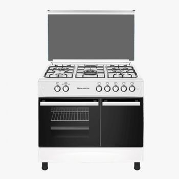 Cocina Gas - VitroKitchen CB5560PBB, Cuatro Fuegos, Gas Butano