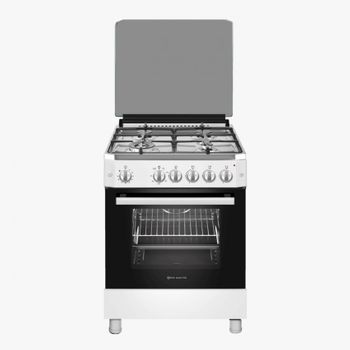 Cocina 4 fuegos Rústica Negra 60 x 60cm GAS BUTANO svan SVK6601RN ❤️ 389,00€