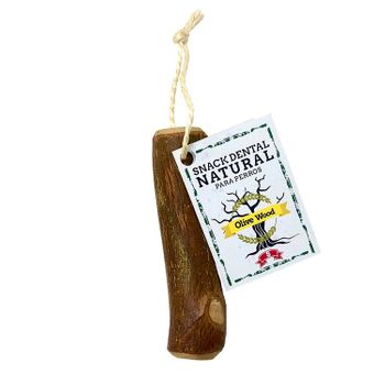 Natural Horn & Olive Wood Snack Natural Olivo, S