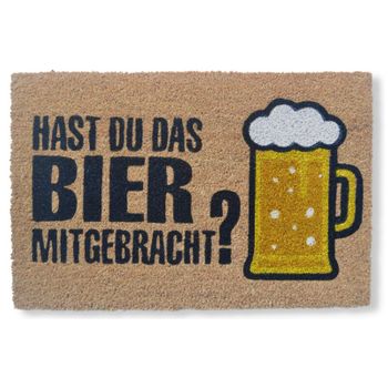 Felpudo Coco - Hast Du Das Bier Mitgebracht?