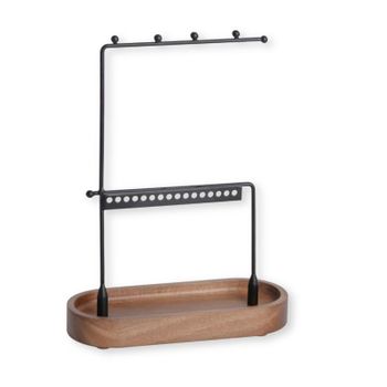 Soporte De Estantería 2 Piezas 20x4x14,5 Cm Metal Negro Ml-design con  Ofertas en Carrefour