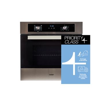 Horno Multifunción Sauber Shm03i - Eficiencia Energética: A - Acero Inoxidable