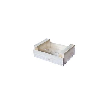 Caja Decorativa De Madera 39 X 25,5 X 18 Cm Acabado Natural - Madelea con  Ofertas en Carrefour