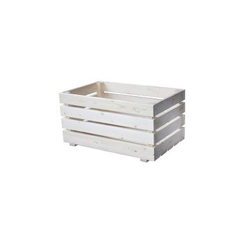 Caja De Fruta Decorativa De Madera 59 X 36,5 X 34 Cm Acabado Natural - Madelea