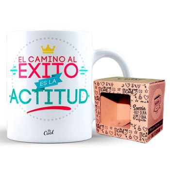 Taza El Camino Al Exito Es La Actitud