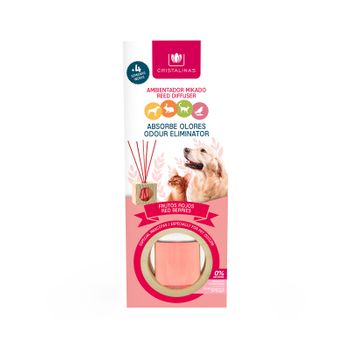 Ambientador Mikado Cristalinas Aroma A Frutos Rojos 30 Ml Malos Olores Mascotas - 10016328